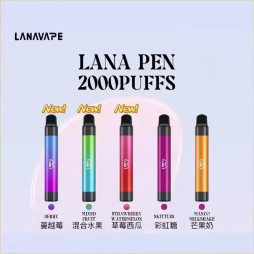 Alternative view of LANA PEN 2000Puff一次性大容量電子煙｜19種口味可選・約2000口吸食｜VapeShopee專賣